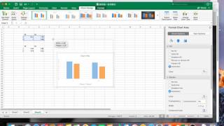 how do you add error bars after switch row in excel for mac
